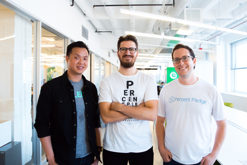 Percent Pledge Chicago startup