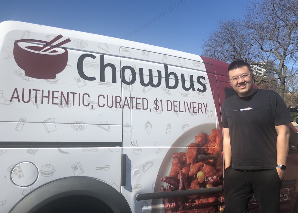 The Chowbus delivery shuttle