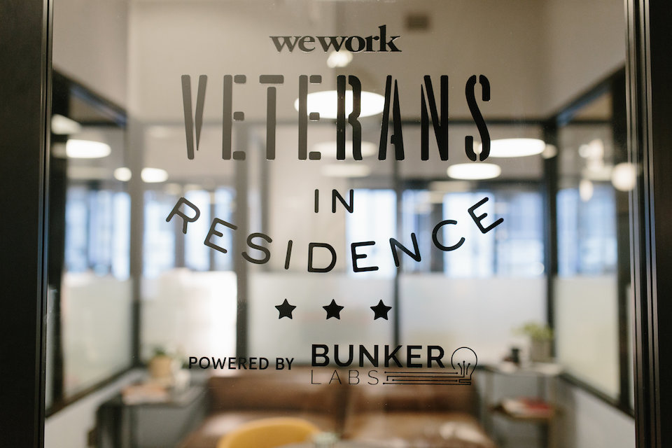 WeWork Bunker Labs Veterans In Residence Chicago